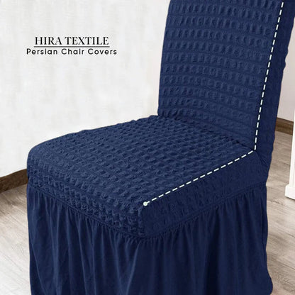 Persian Chair Covers - Navy Blue