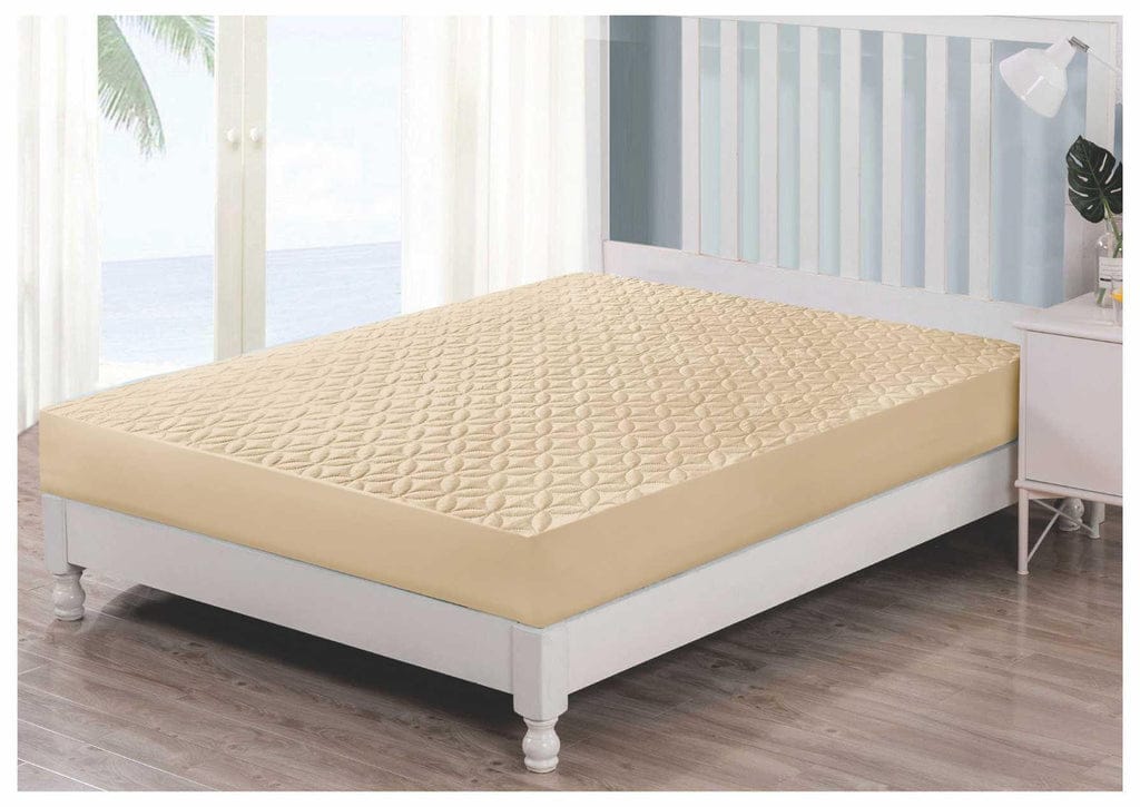 Ultrasonic Quilted Waterproof Mattress Cover - Skin