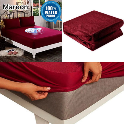 Terry Cotton Waterproof Mattress Protector